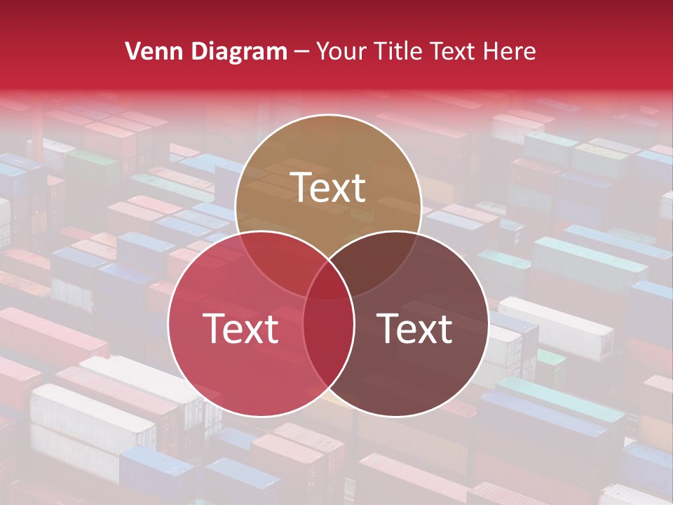 Storage Green Terminal PowerPoint Template
