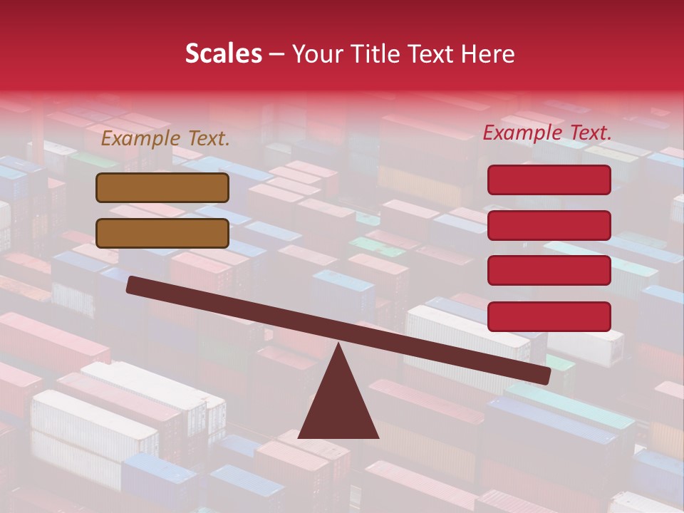 Storage Green Terminal PowerPoint Template