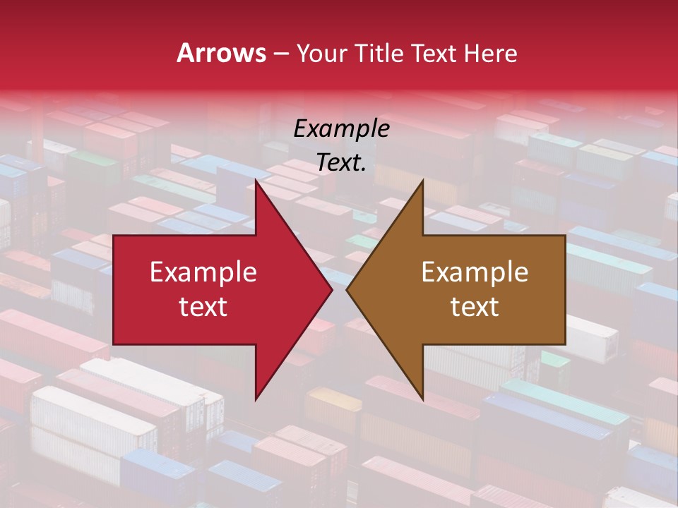 Storage Green Terminal PowerPoint Template