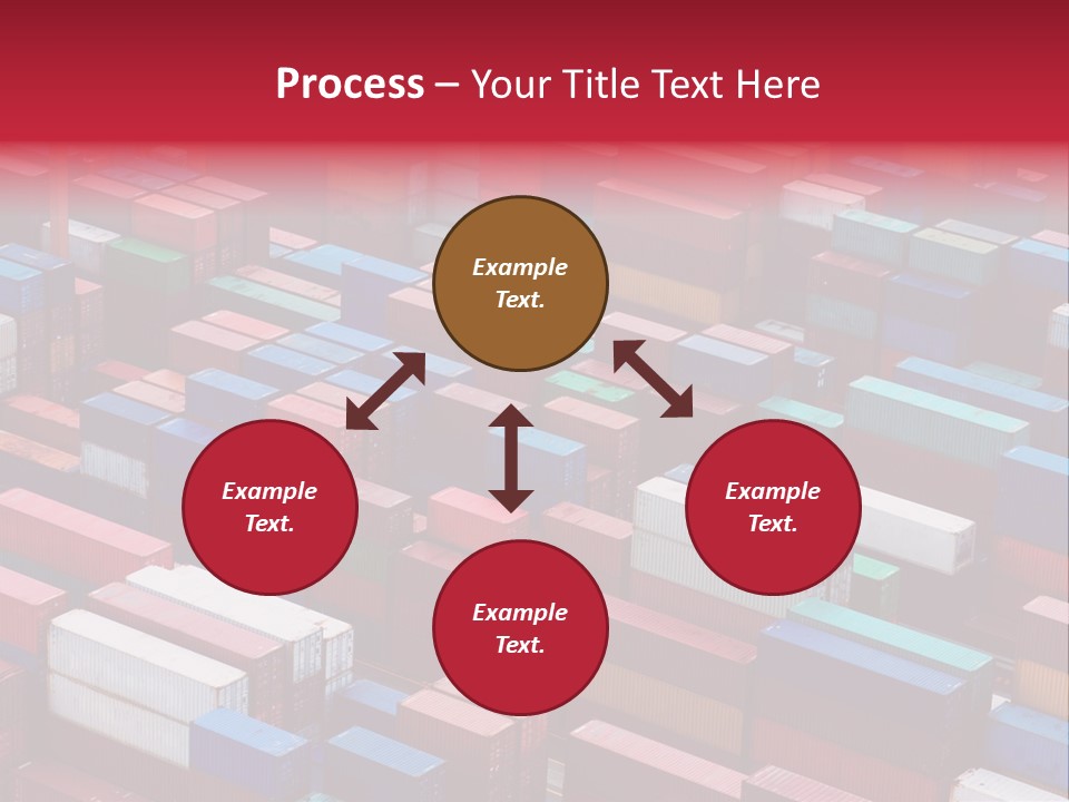 Storage Green Terminal PowerPoint Template