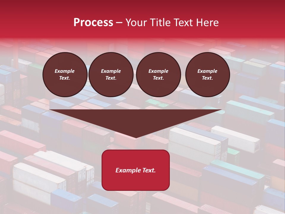 Storage Green Terminal PowerPoint Template