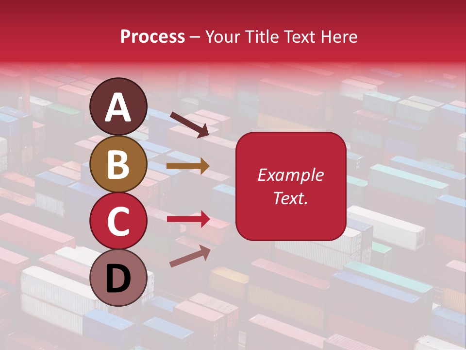 Storage Green Terminal PowerPoint Template