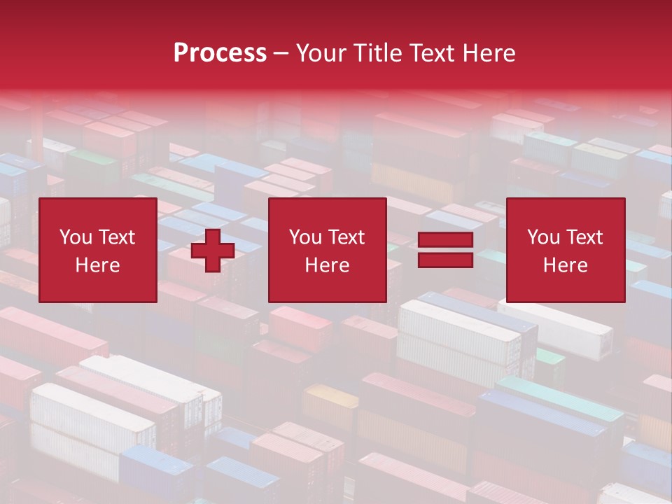 Storage Green Terminal PowerPoint Template
