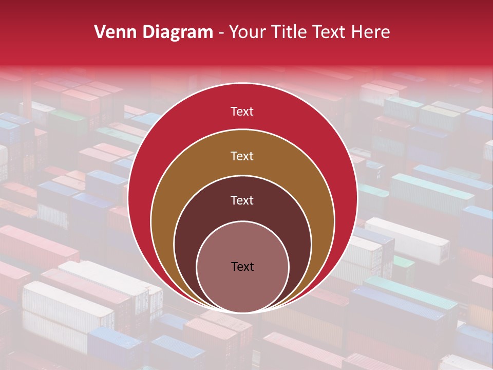Storage Green Terminal PowerPoint Template