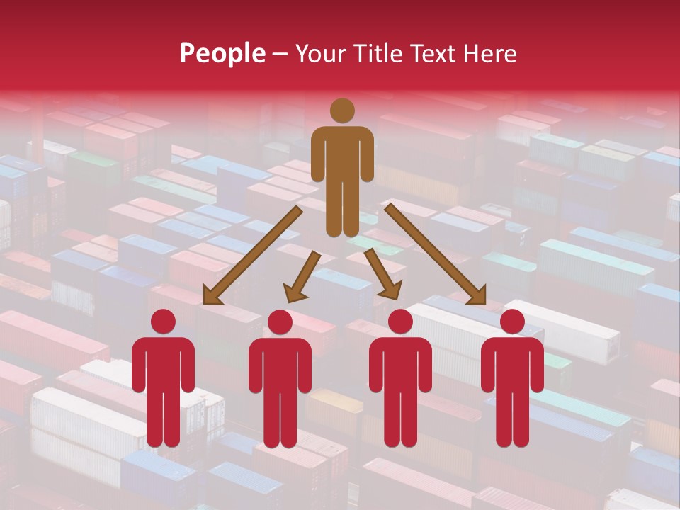 Storage Green Terminal PowerPoint Template