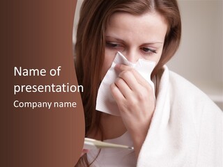 Sniffles Allergies   PowerPoint Template