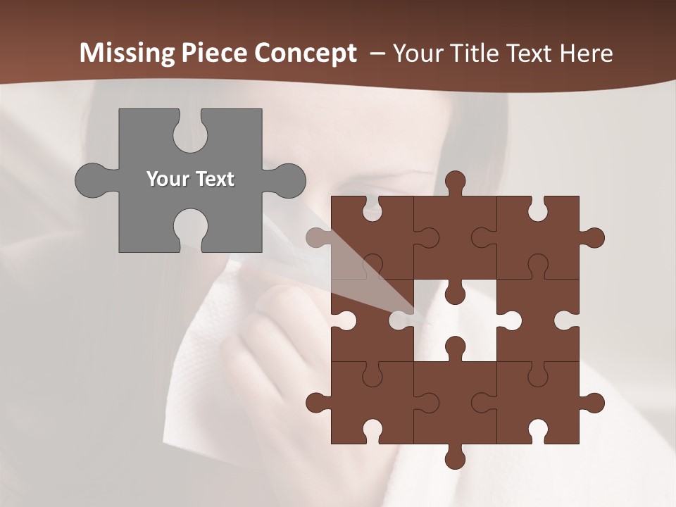 Sniffles Allergies   PowerPoint Template