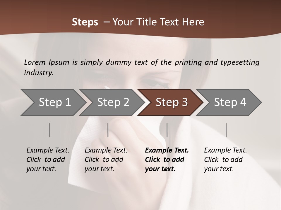 Sniffles Allergies   PowerPoint Template