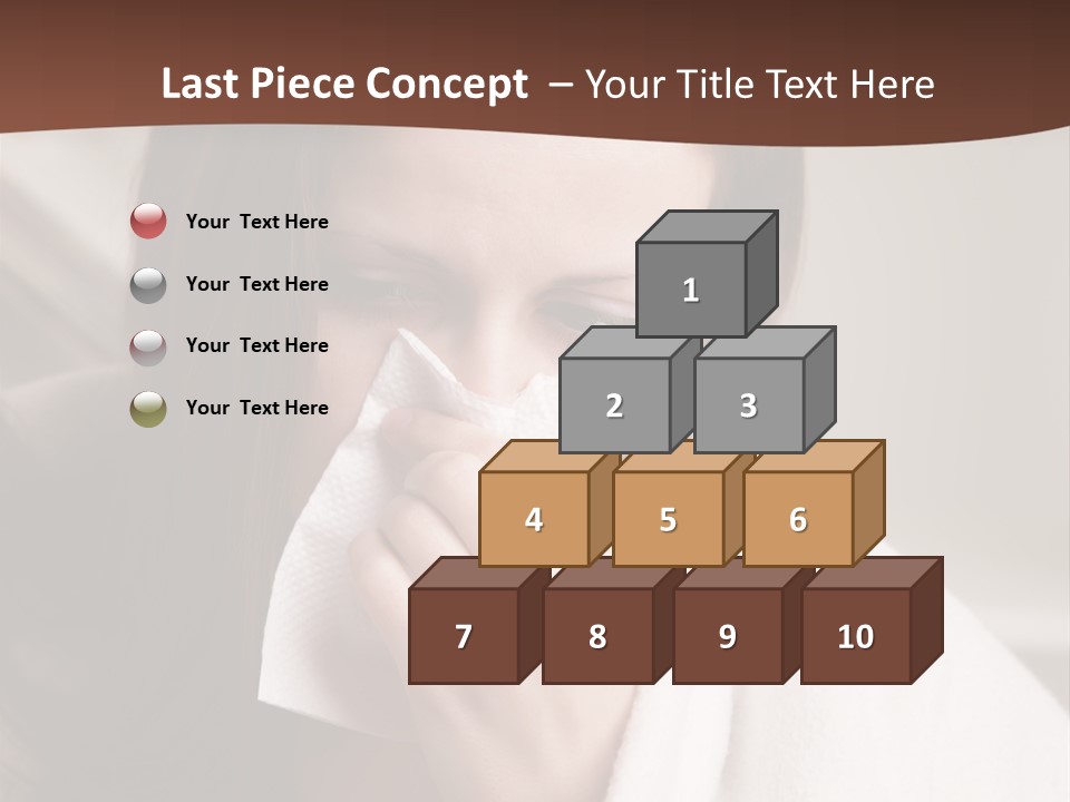 Sniffles Allergies   PowerPoint Template