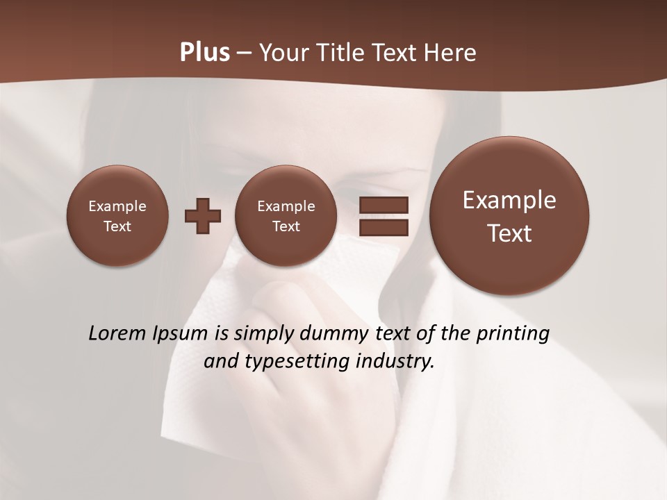 Sniffles Allergies   PowerPoint Template
