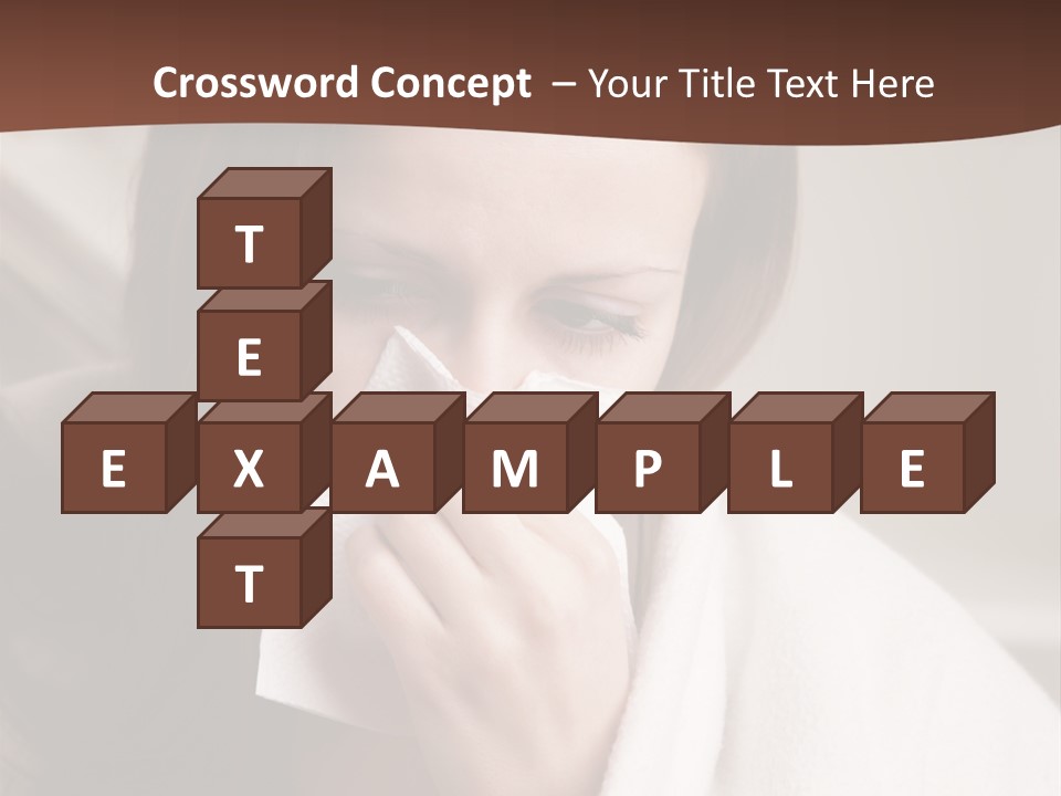 Sniffles Allergies   PowerPoint Template