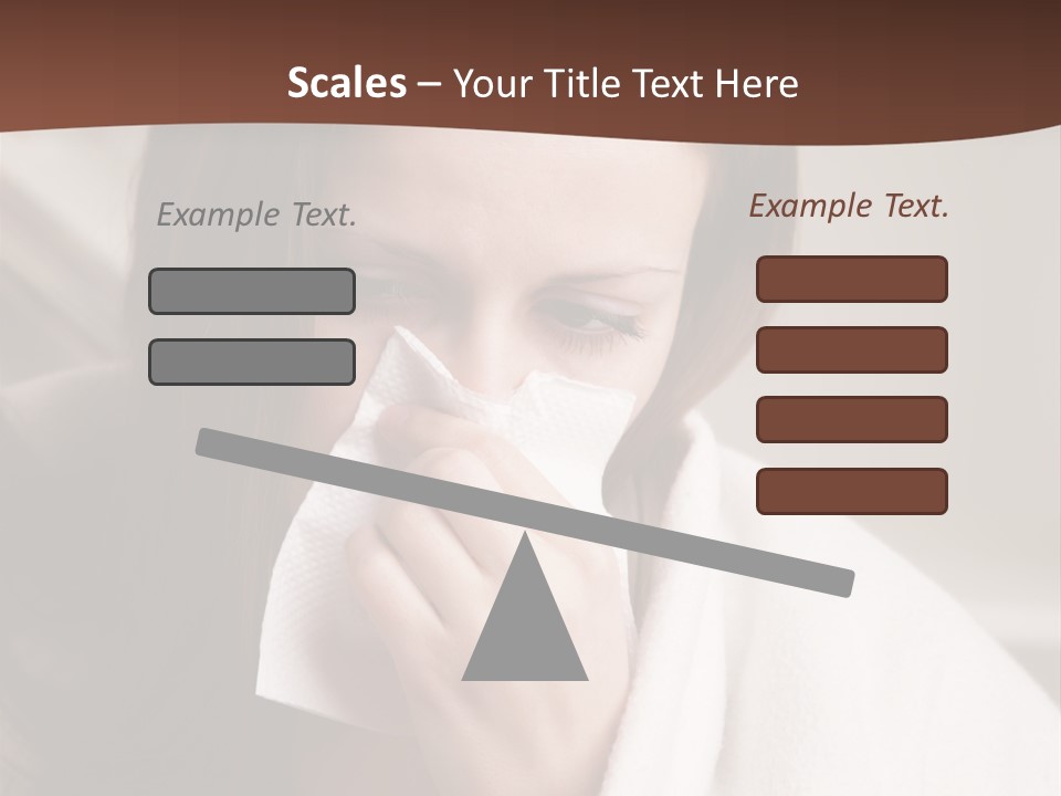 Sniffles Allergies   PowerPoint Template