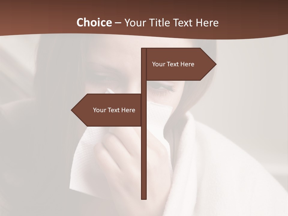 Sniffles Allergies   PowerPoint Template