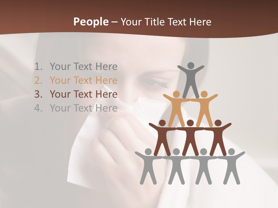 Sniffles Allergies   PowerPoint Template