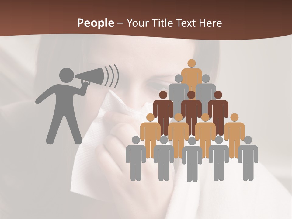 Sniffles Allergies   PowerPoint Template