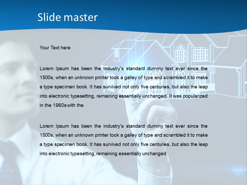 Sketching Whiteboard Teaching PowerPoint Template