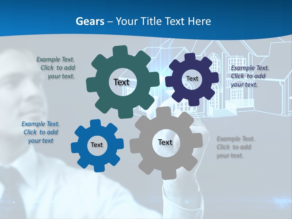 Sketching Whiteboard Teaching PowerPoint Template