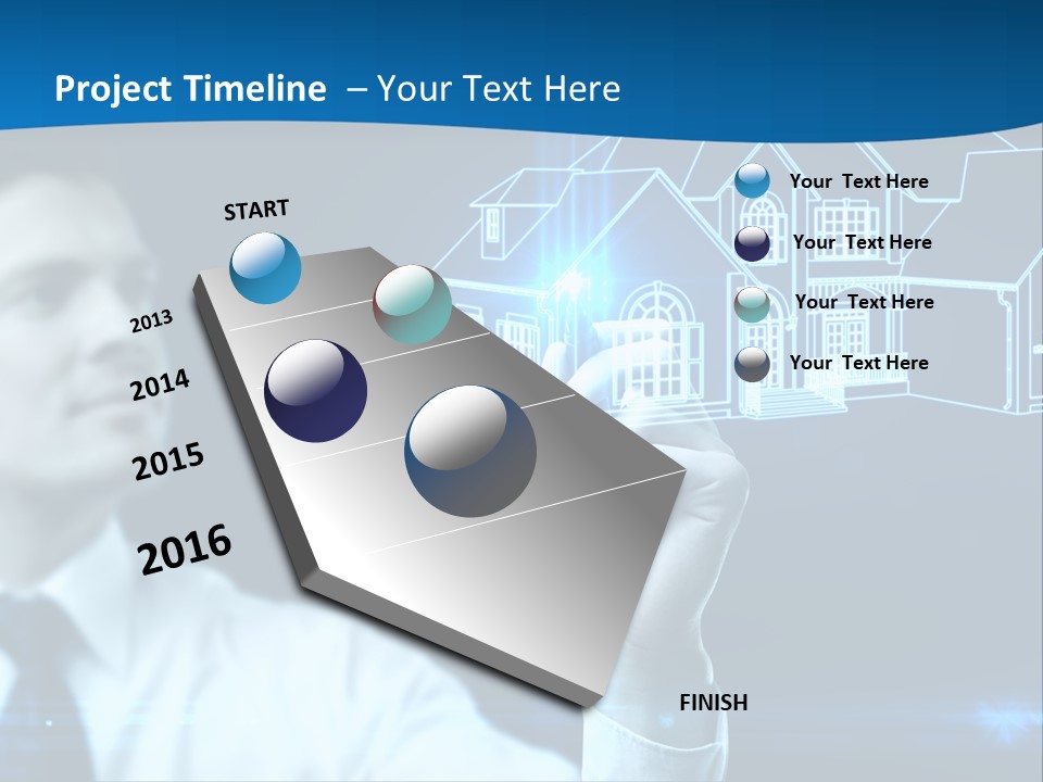 Sketching Whiteboard Teaching PowerPoint Template