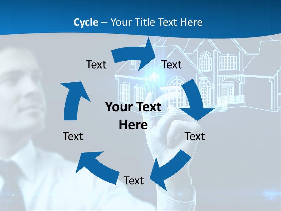 Sketching Whiteboard Teaching PowerPoint Template