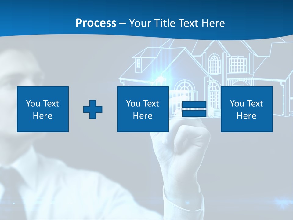 Sketching Whiteboard Teaching PowerPoint Template