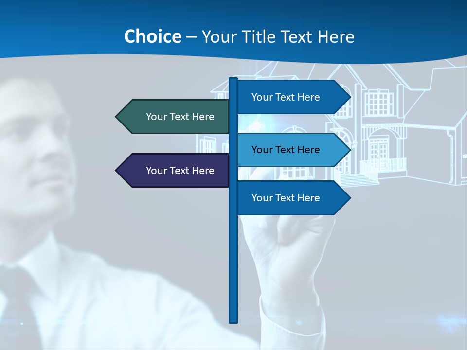 Sketching Whiteboard Teaching PowerPoint Template