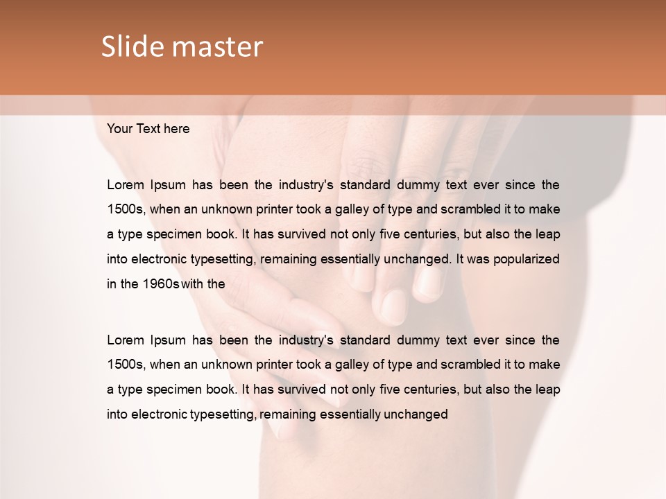 Stress Hurt Medicine PowerPoint Template