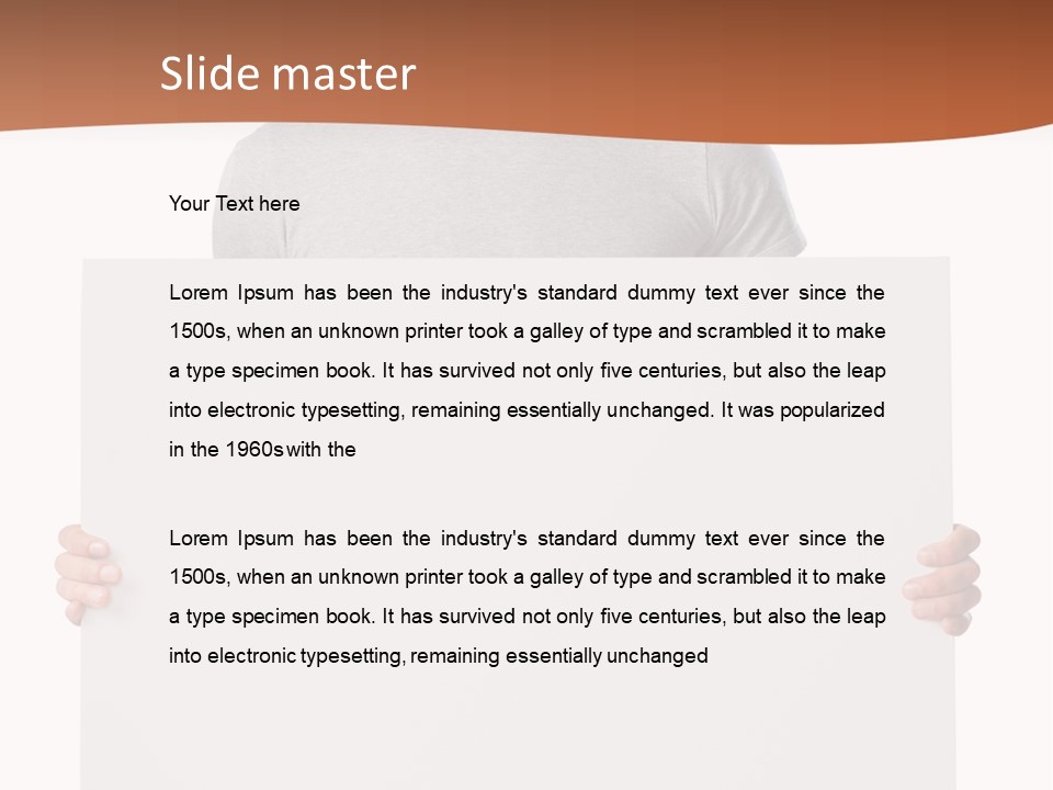 White People Hispanic PowerPoint Template