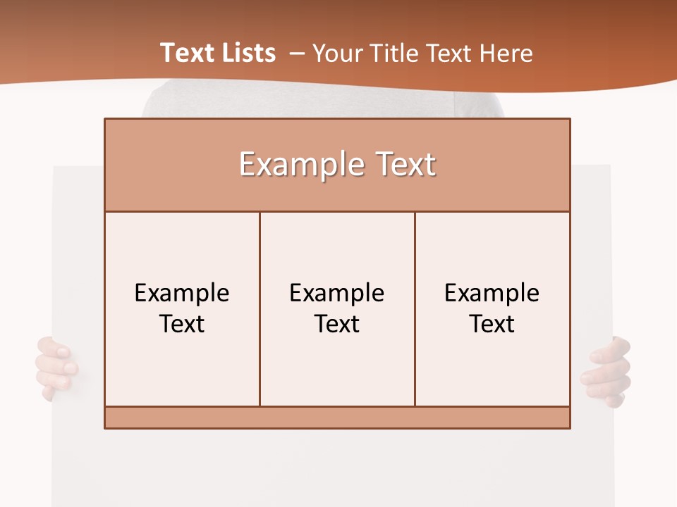 White People Hispanic PowerPoint Template