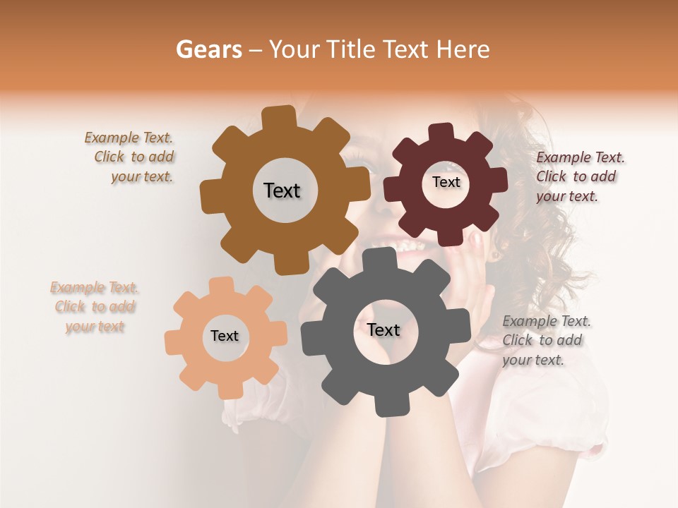 Expression Color Clothing PowerPoint Template