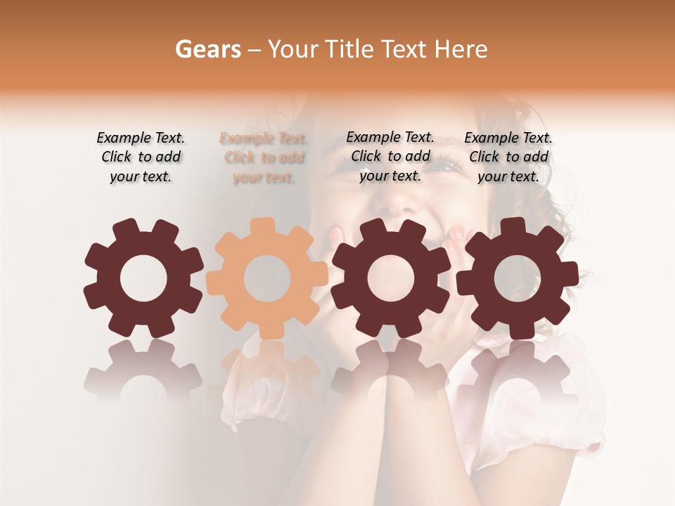 Expression Color Clothing PowerPoint Template