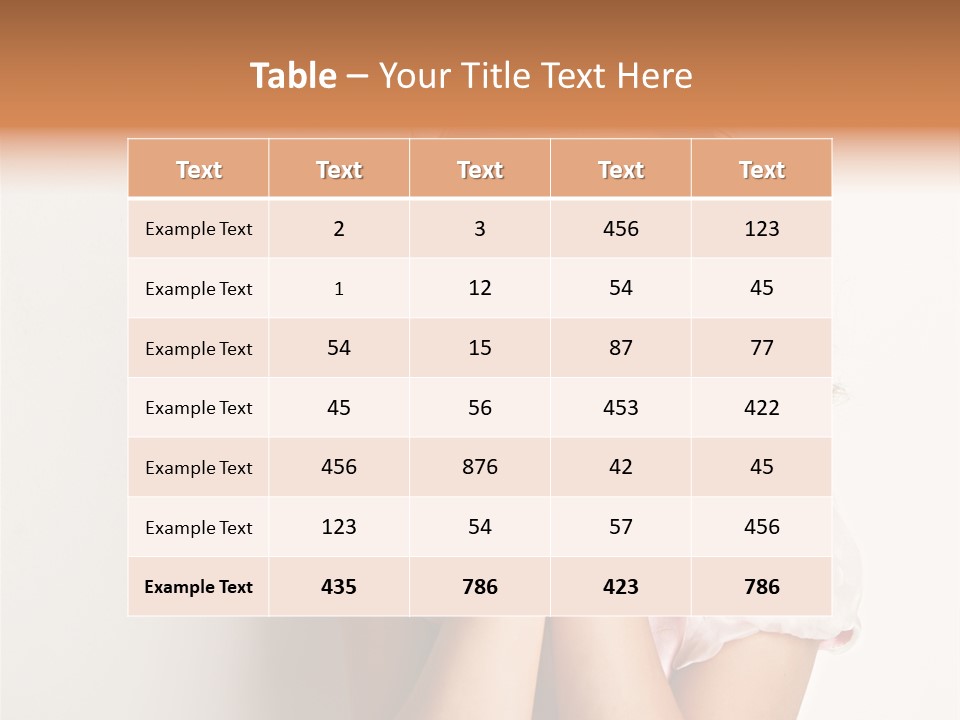 Expression Color Clothing PowerPoint Template