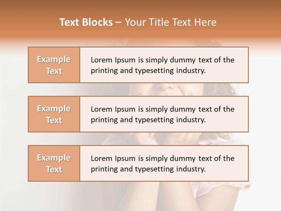 Expression Color Clothing PowerPoint Template