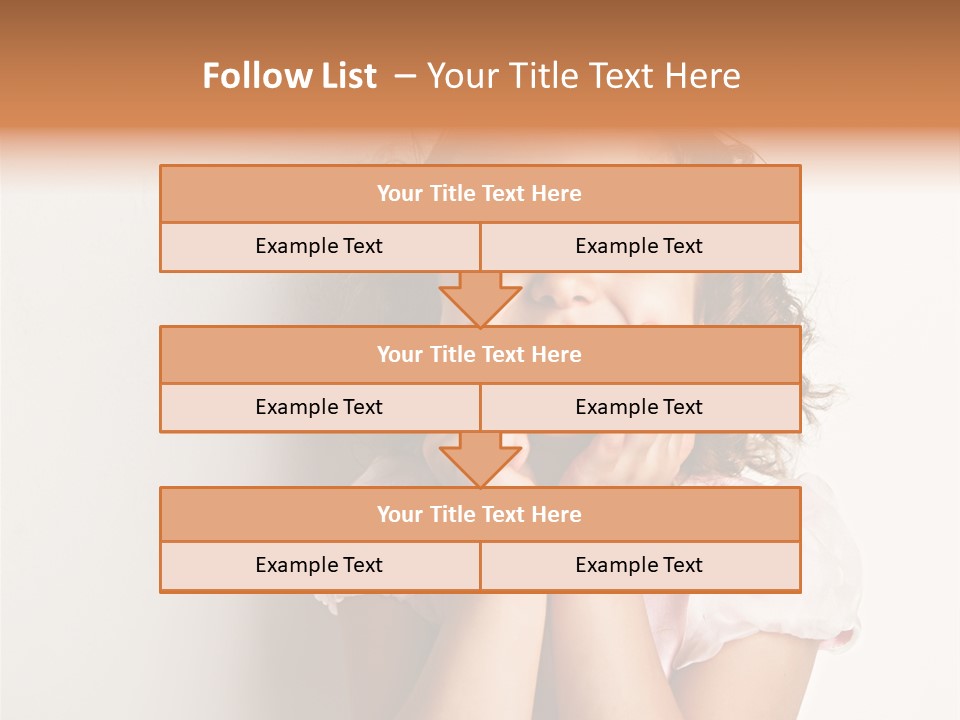 Expression Color Clothing PowerPoint Template