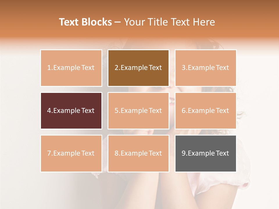 Expression Color Clothing PowerPoint Template