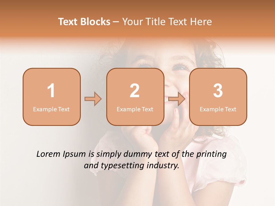 Expression Color Clothing PowerPoint Template