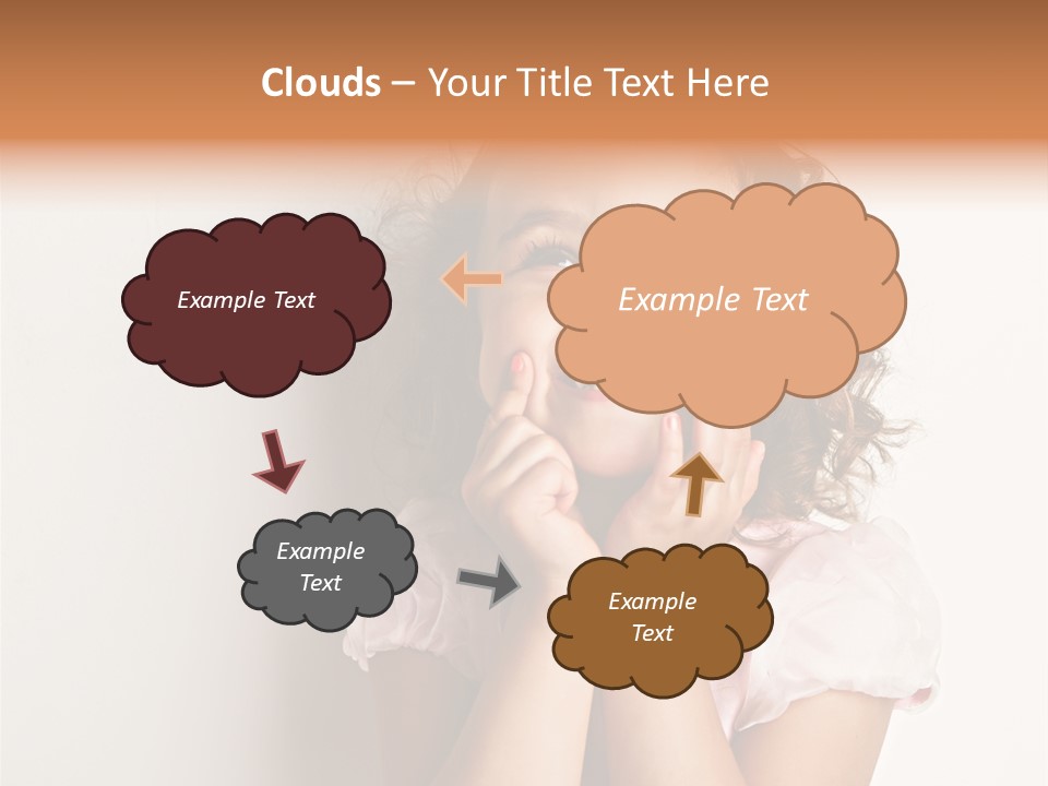 Expression Color Clothing PowerPoint Template