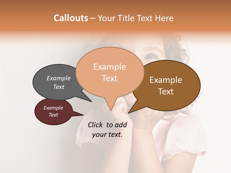 Expression Color Clothing PowerPoint Template