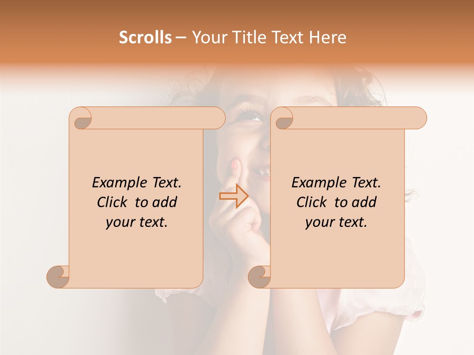 Expression Color Clothing PowerPoint Template
