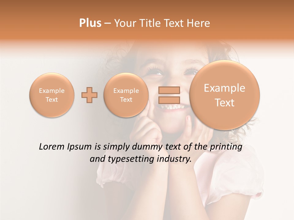 Expression Color Clothing PowerPoint Template