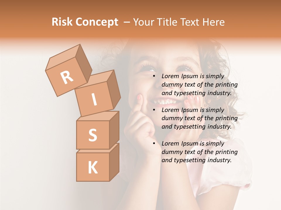 Expression Color Clothing PowerPoint Template