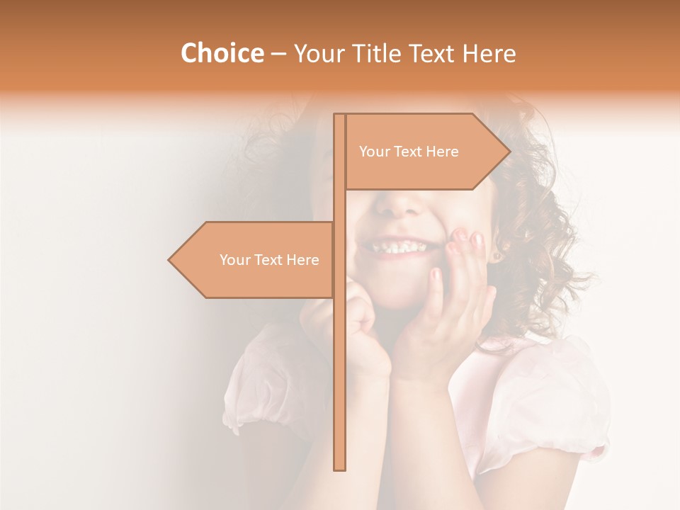 Expression Color Clothing PowerPoint Template