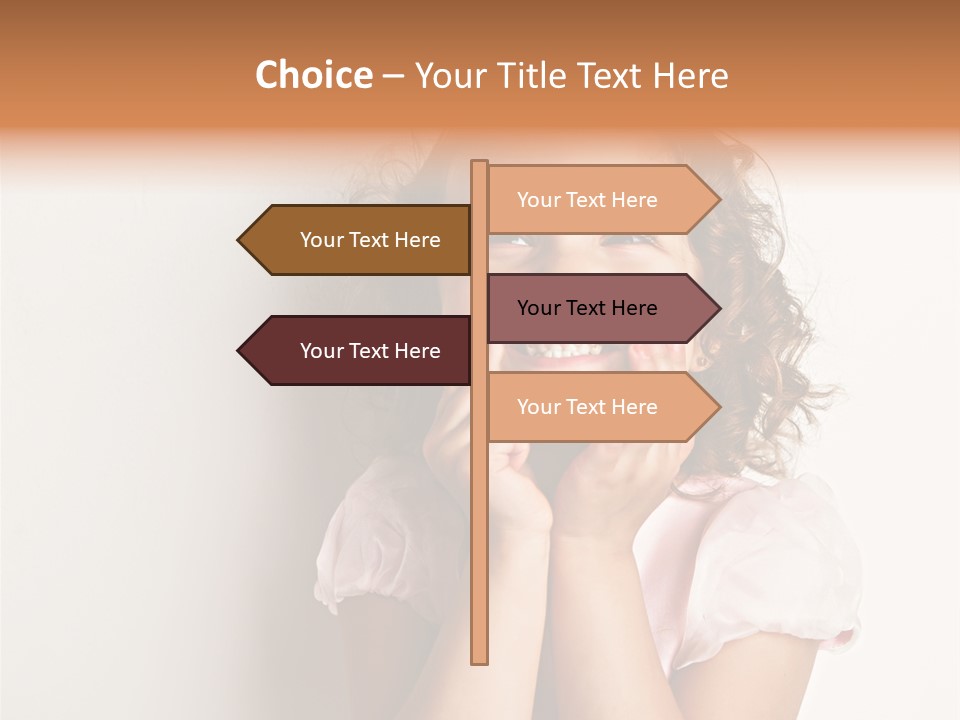 Expression Color Clothing PowerPoint Template