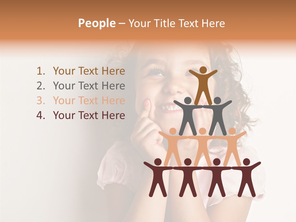 Expression Color Clothing PowerPoint Template