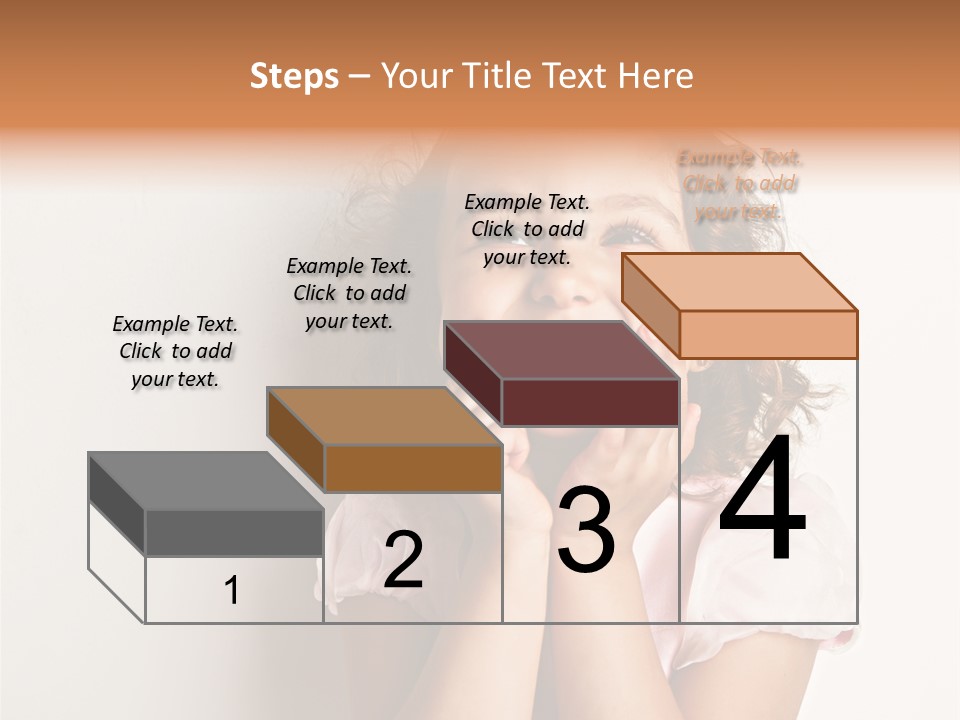 Expression Color Clothing PowerPoint Template