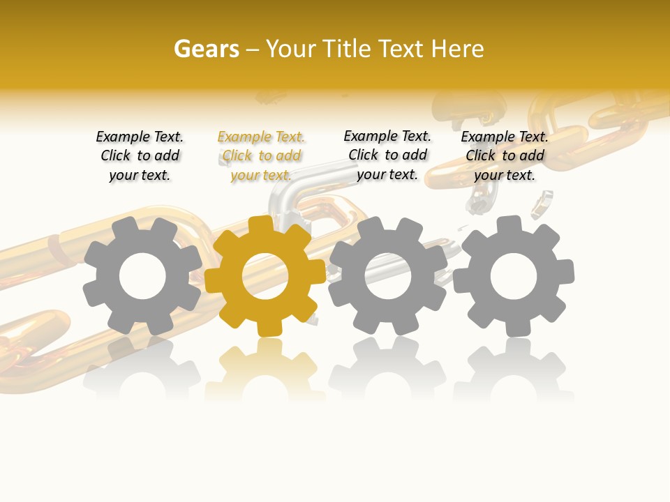 Strength Reliable Steel PowerPoint Template