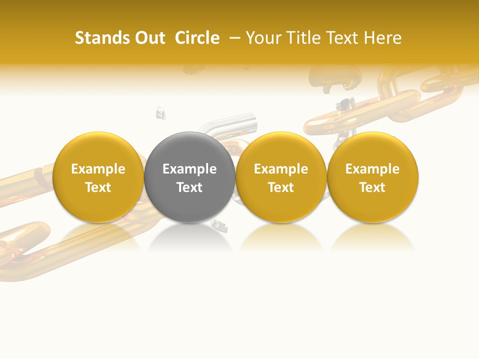 Strength Reliable Steel PowerPoint Template