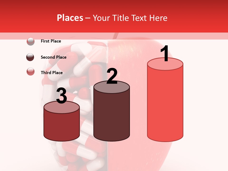 Graphic Illustration Fruit PowerPoint Template