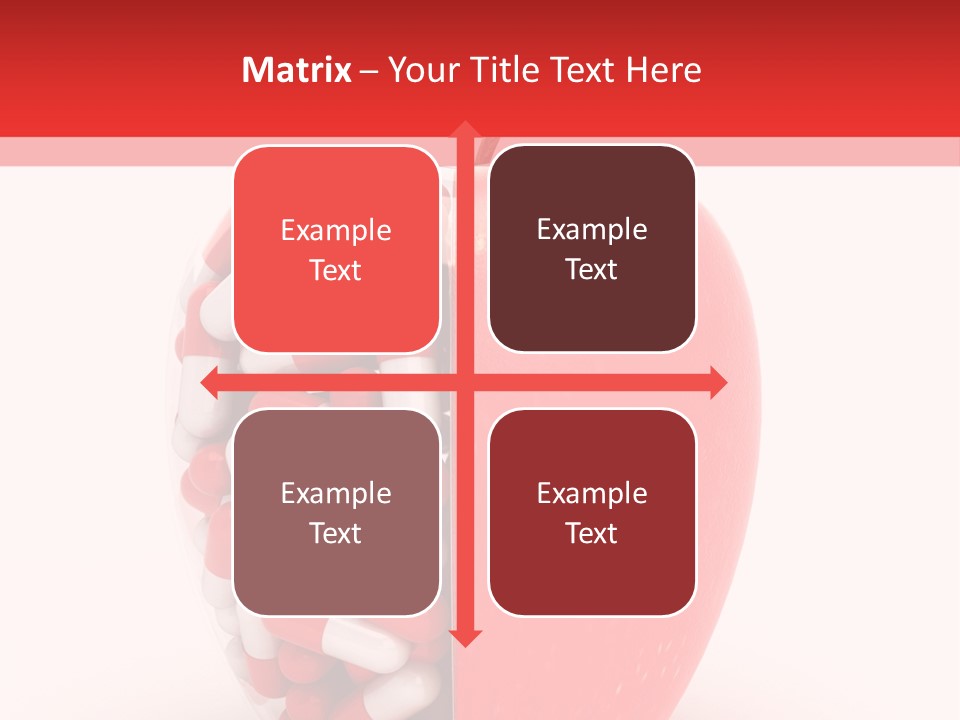 Graphic Illustration Fruit PowerPoint Template