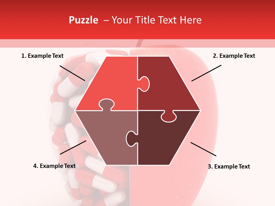 Graphic Illustration Fruit PowerPoint Template