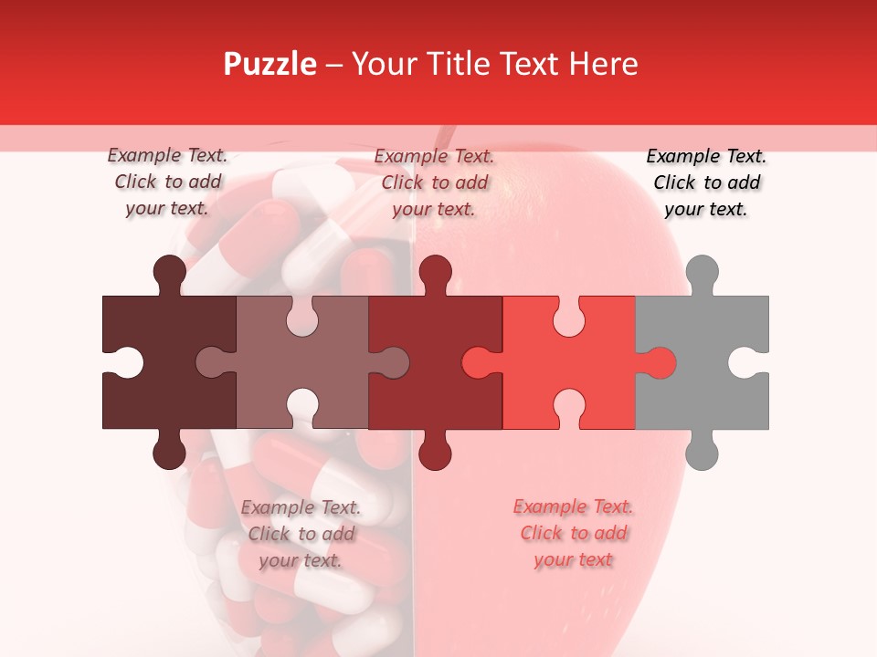 Graphic Illustration Fruit PowerPoint Template